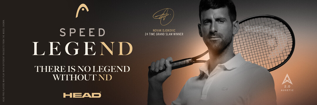 HEAD SPEED LEGEND – Die Novak Djokovic Serie